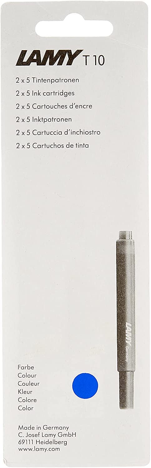 Lamy 1220536 T 10 Ink Cartridges – Blue (Pack of 10) - Image 4