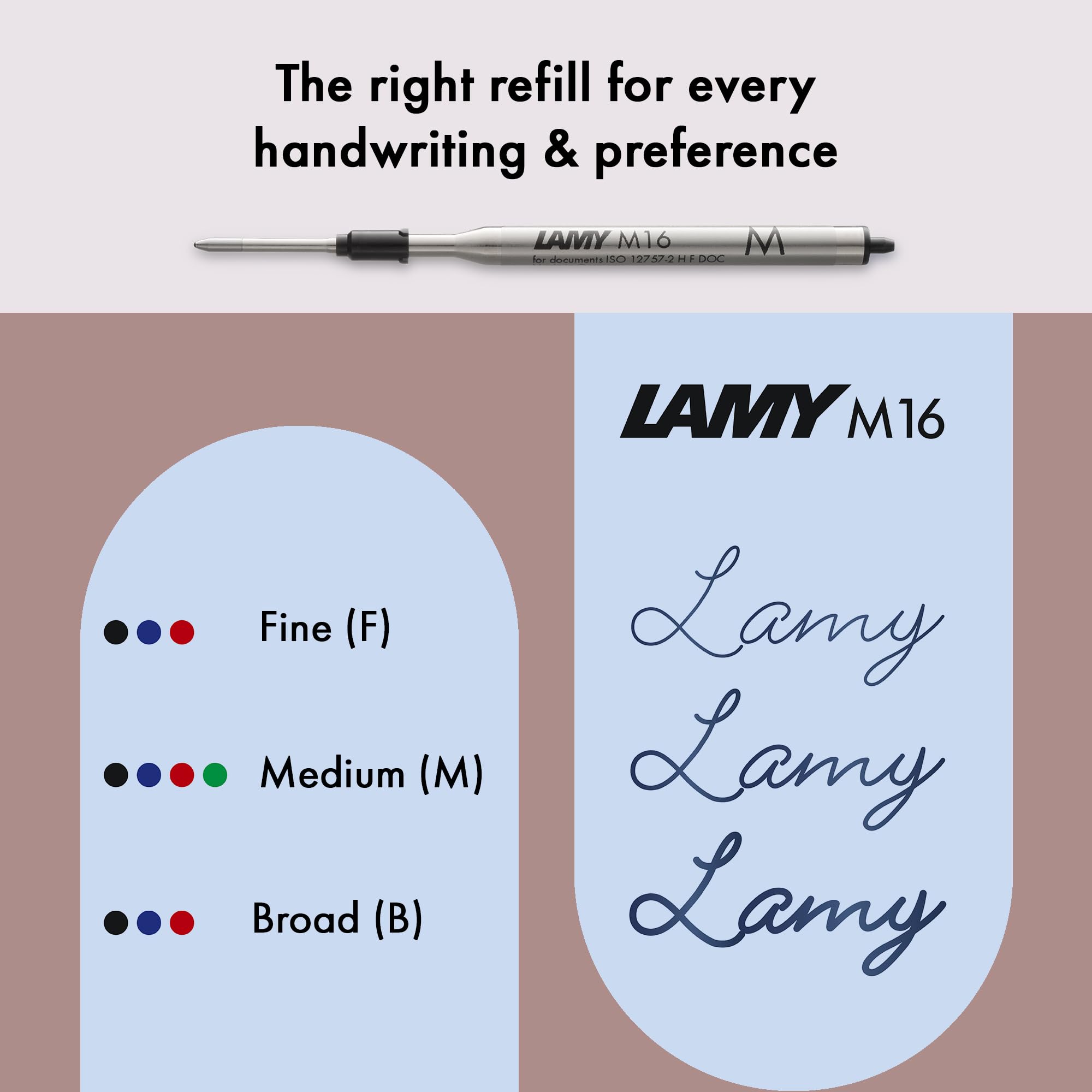 Lamy AL-star black - Ballpoint Pen with transparent, ergonomic grip & line width M - lightweight aluminium body - including large capacity refill M 16 in black - Image 4