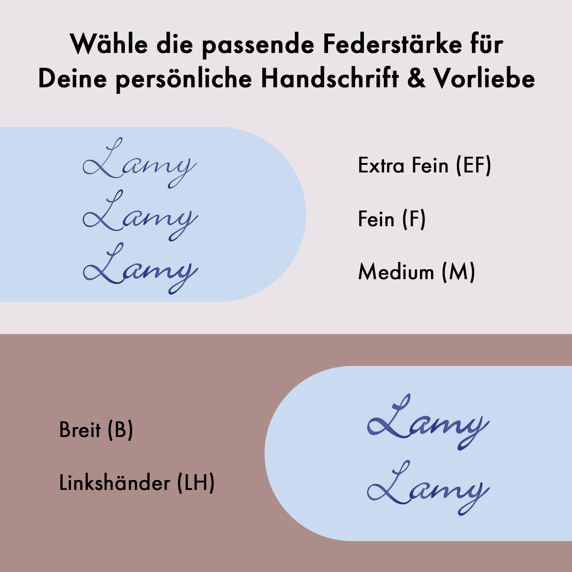 LAMY AL-star black - Fountain Pen with ergonomic grip & black steel nib in size M - lightweight aluminum body - including LAMY T 10 blue cartridge - Right-Handed - Image 4
