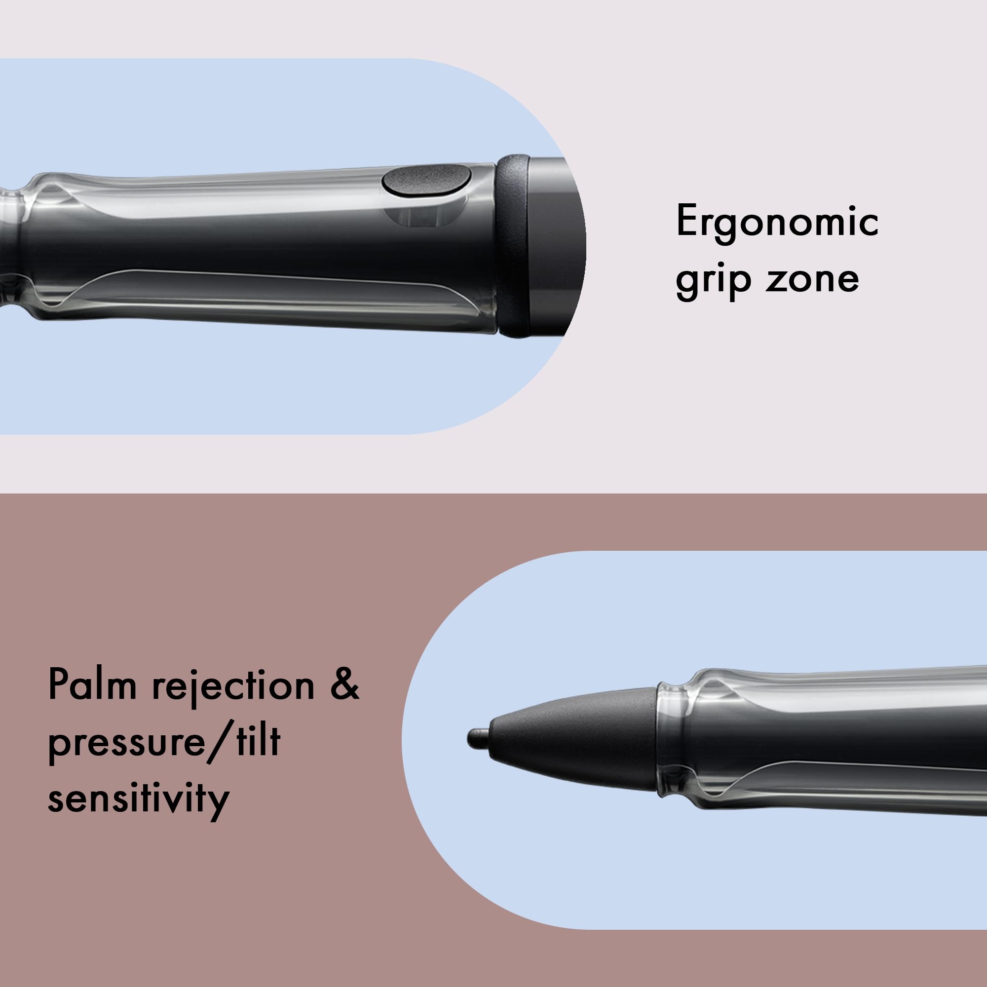 LAMY AL-Star EMR Black (PC/EL tip) - Stylus Pen for Many Android Devices - Touchscreen Pen with Ergonomic Grip - Precise Writing & Drawing on Digital Media - with Function Button - Image 4
