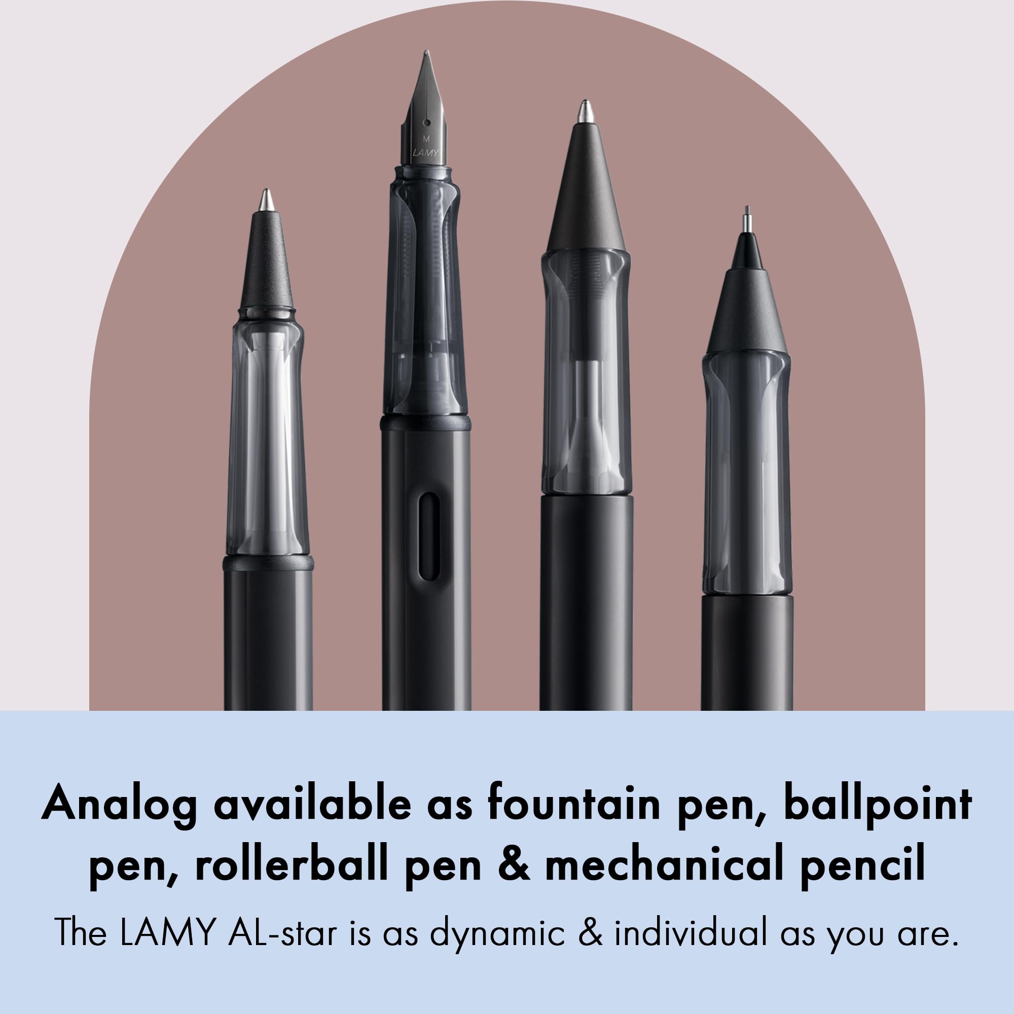 LAMY AL-Star EMR Black (PC/EL tip) - Stylus Pen for Many Android Devices - Touchscreen Pen with Ergonomic Grip - Precise Writing & Drawing on Digital Media - with Function Button - Image 8