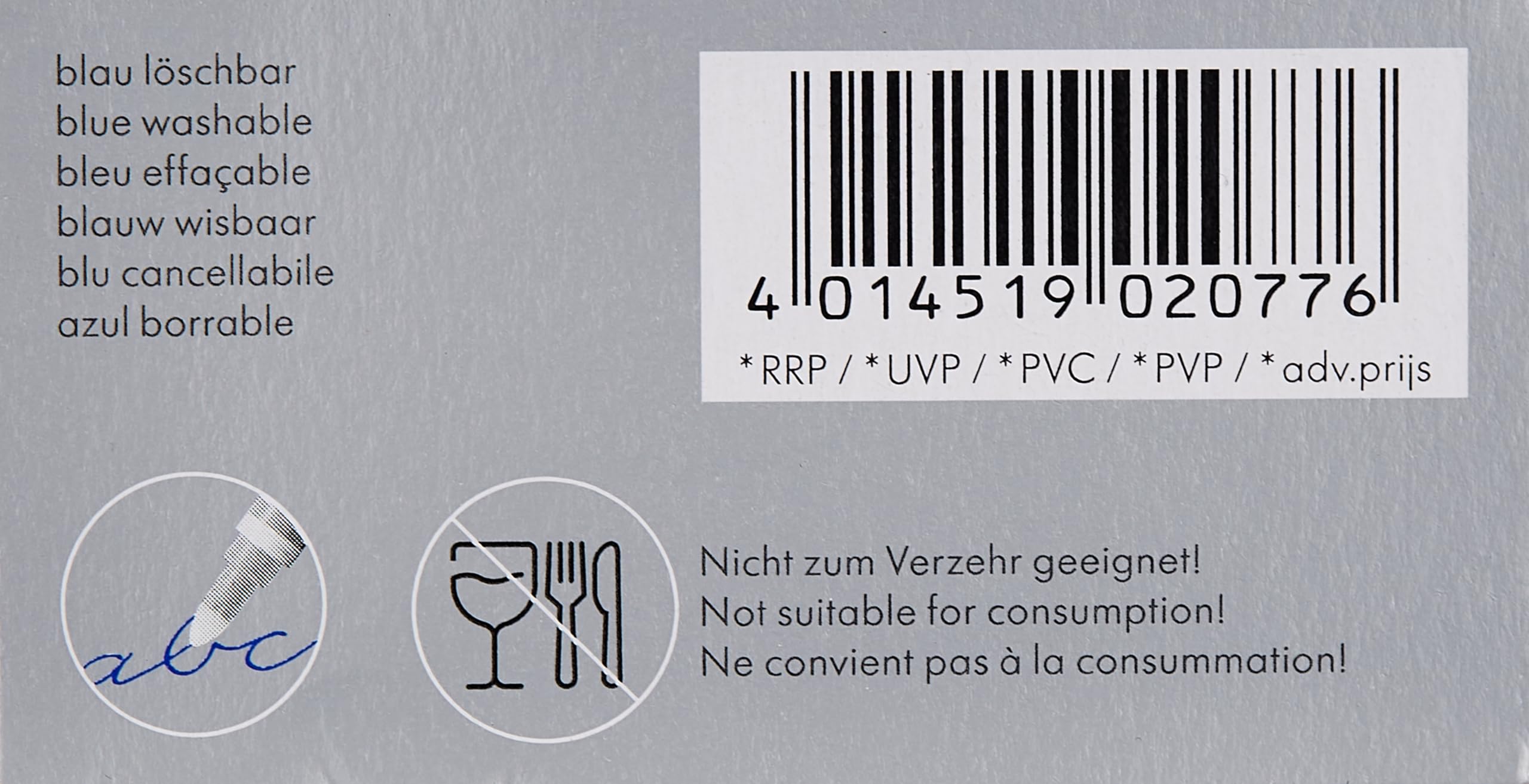 Lamy Fountain Pen Ink Cartridges, Blue Ink, Pack of 20 (LT10BLB) - Image 4