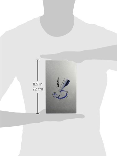 Lamy joy black calligraphy fountain pen set - fountain pen with 3 different nibs (1.1/1.5/1.9 mm) - calligraphy pen with ribbon nib & ergonomic grip - incl. 5 T 10 blue ink cartridges - Image 3