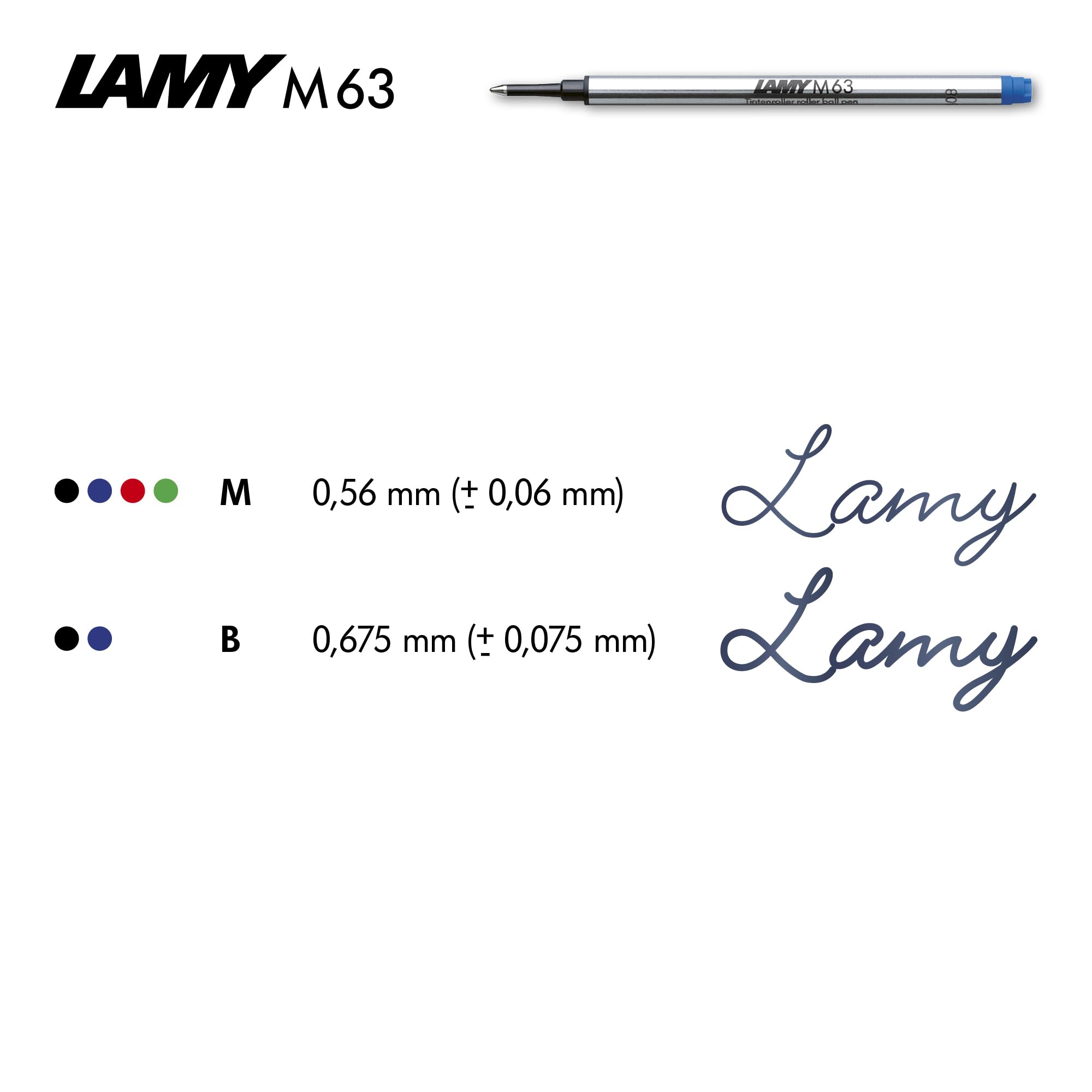 LAMY L380 Ballpoint Pen, Water-based, Scara, Matte Black - Image 4