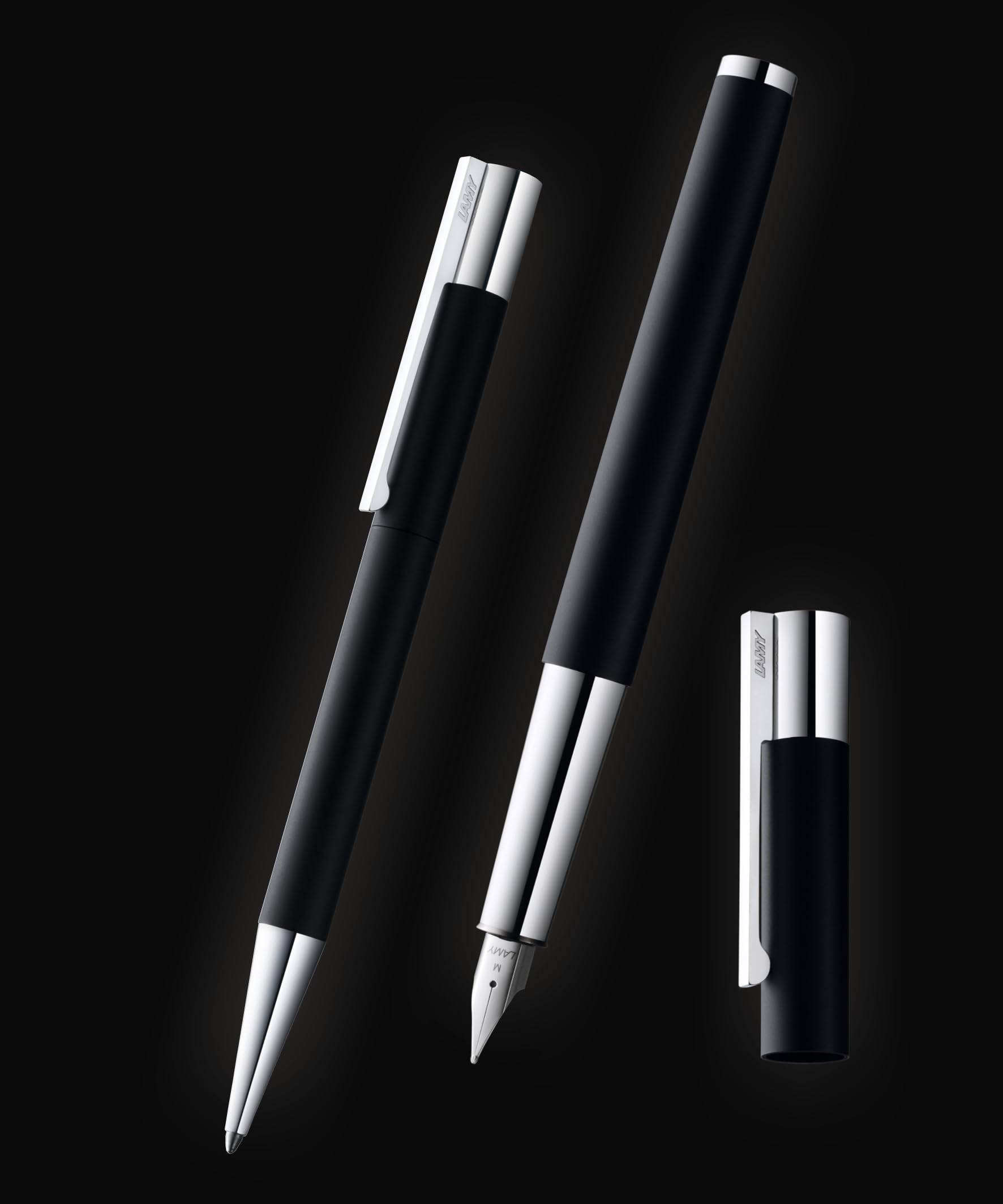 LAMY Rollerball Pen, Oil-based, Scala, Matte Black, L280 - Image 4