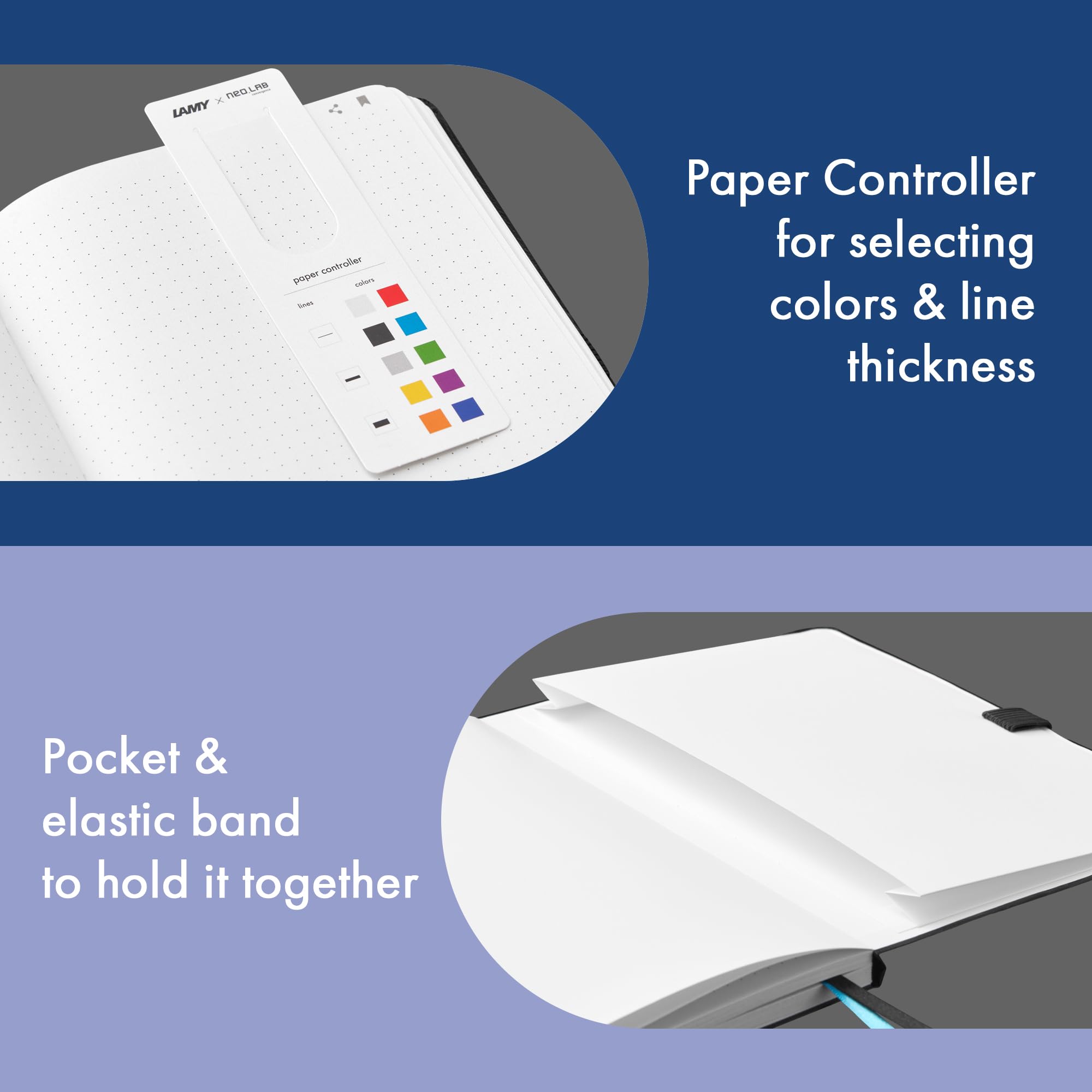 Lamy safari ncode digital notebook - 192 page digital paper notebook in A5 - writing on real paper with digital processing - digital notepad safari ncode smartpen - Image 4